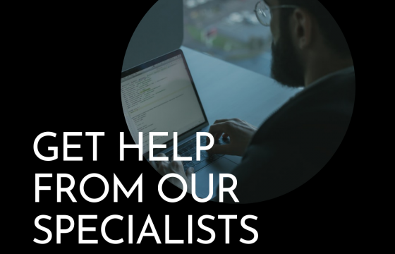 Get help from our cybersecurity specialists